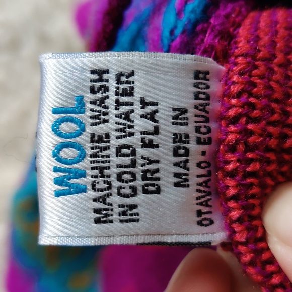 Yari Artesanias Wool Sweater - Childrens Size 10 - Picture 10 of 11